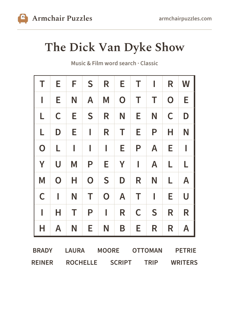 The printable Black-and-White Days word search sheet