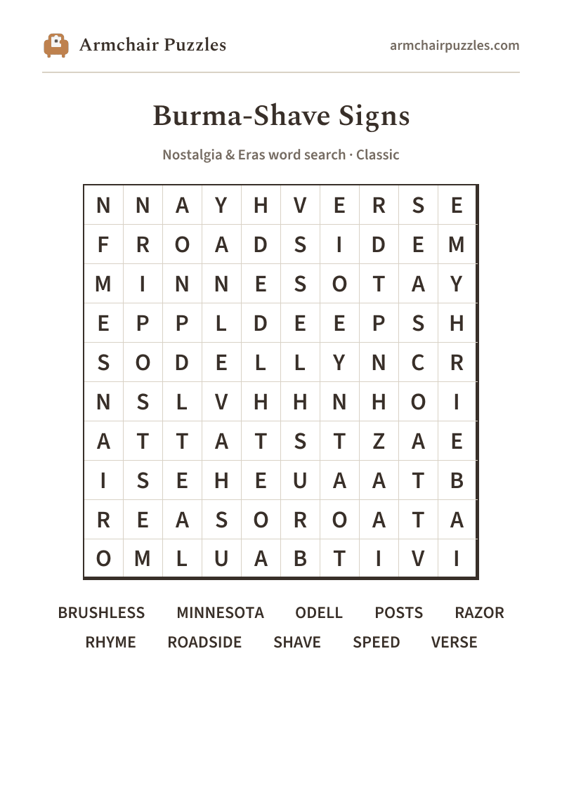 The printable The Catchy Jingle word search sheet in large print